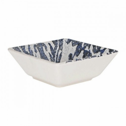 Bowl La Mediterránea Horus Porcelain White 13 x 13 x 5 cm (28 Units) image 2