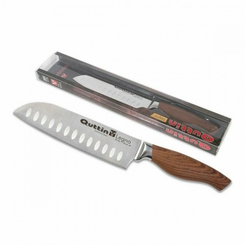 Kitchen Knife Quttin Santoku Legno 17 cm (6 Units) image 2