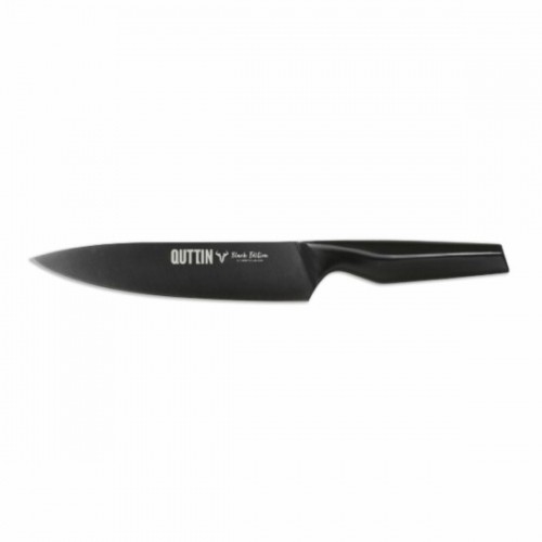 Chef's knife Quttin Black Edition 20 cm (8 Units) image 2