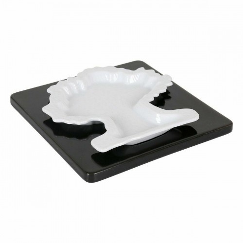 Snack tray Viejo Valle Porcelain Tree 16,8 x 16,8 x 1,1 cm Set 2 Pieces (12 Units) image 2