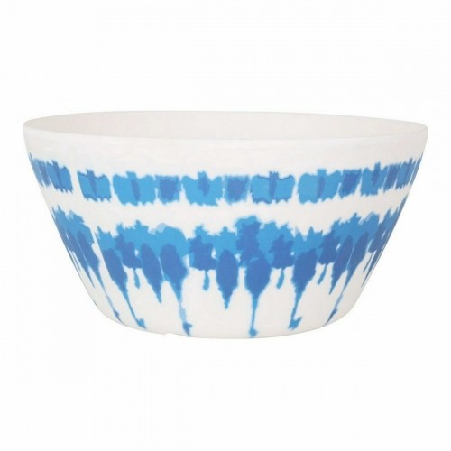 Salad Bowl Santa Clara Tie-Dye Blue White Melamin (24 Units) image 2