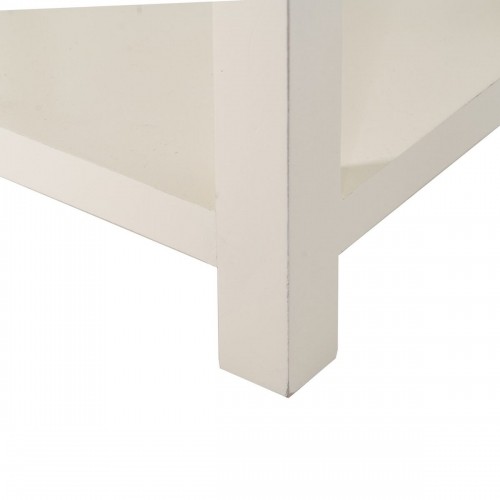 Bigbuy Home Ночной столик ORIENT Белый древесина ели Деревянный MDF 45 x 30 x 66 cm image 2
