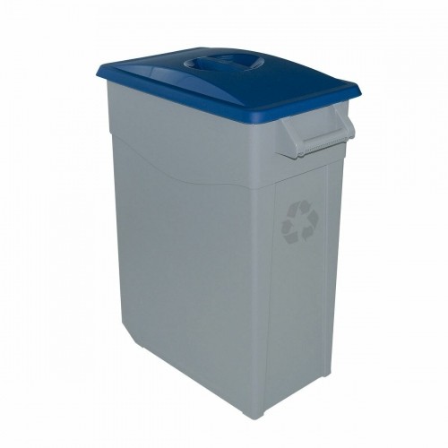 Atkārtoti Pārstrādājamo Atkritumu Tvertne Denox 65 L Zils (2 gb.) image 2
