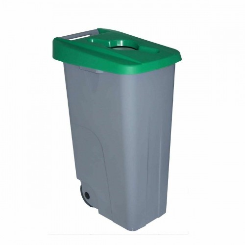 Atkritumu Tvertne ar Riteņiem Denox 110 L Zaļš 58 x 41 x 89 cm image 2