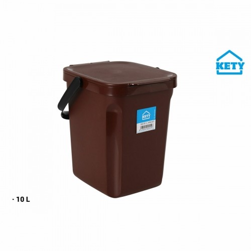 Bigbuy Home Atkritumu tvertne 10 L (4 gb.) image 2