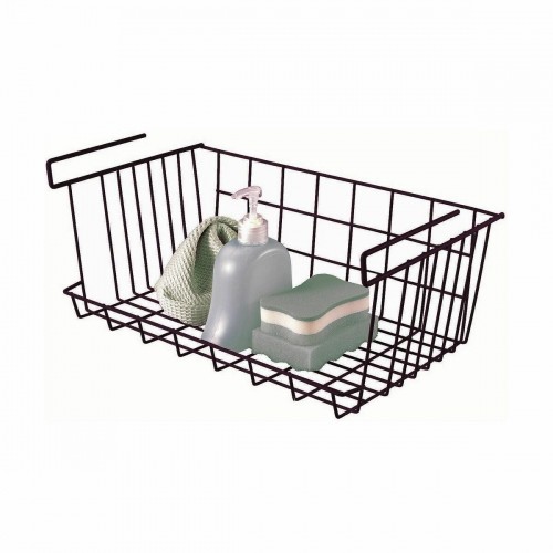 Basket for Kitchen Shelf Confortime Black 43 x 24,4 x 18,5 cm (12 Units) image 2