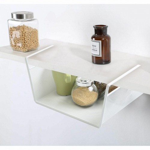 Корзина для кухонных полок Confortime Металл Белый 24,5 x 25 x 14 cm (6 штук) image 2
