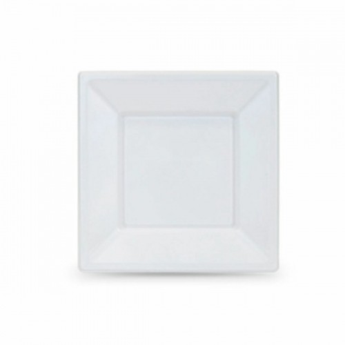 Набор многоразовых тарелок Algon Белый Пластик 18 x 18 x 1,5 cm (36 штук) image 2