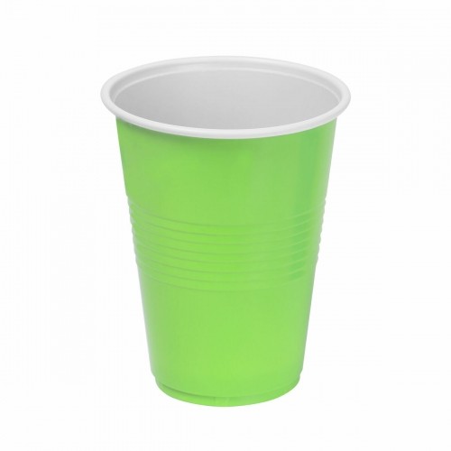 Set of reusable glasses Algon Green 48 Units 450 ml (10 Pieces) image 2