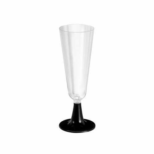 Многоразовые бокалы для шампанского Algon Чёрный 6 штук 150 ml (50 Предметы) image 2