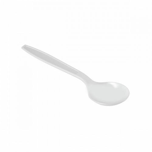 Set of Spoons Algon Reusable White 36 Units 16,6 cm image 2