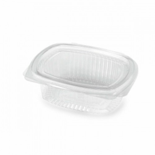 Pārtikas konservēšanas trauks Algon Vairākkārtēja lietošana 375 ml Caurspīdīgs Ovāls 15 x 11 x 5 cm (12 gb.) image 2