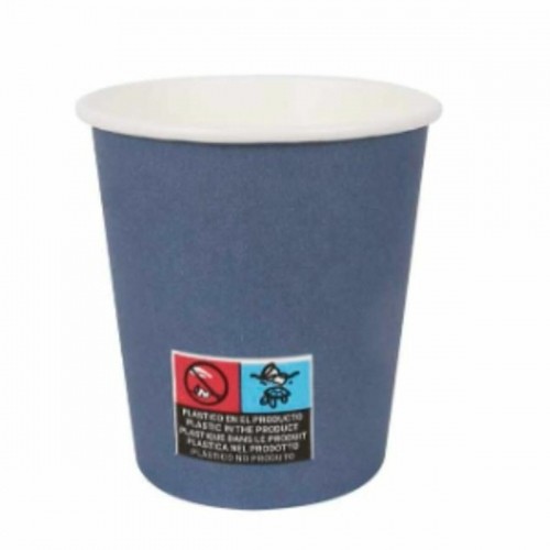 Набор стаканов Algon Картон Одноразовые 200 ml Синий 36 штук (24 Предметы) image 2
