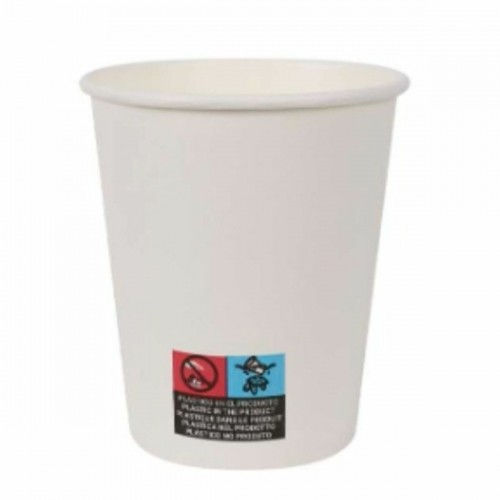 Набор стаканов Algon Картон Одноразовые Белый 200 ml 36 штук (25 Предметы) image 2