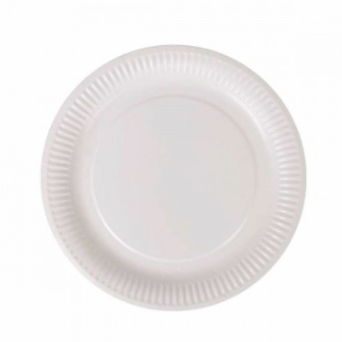 Plate set Algon Disposable White Cardboard 23 cm (36 Units) image 2