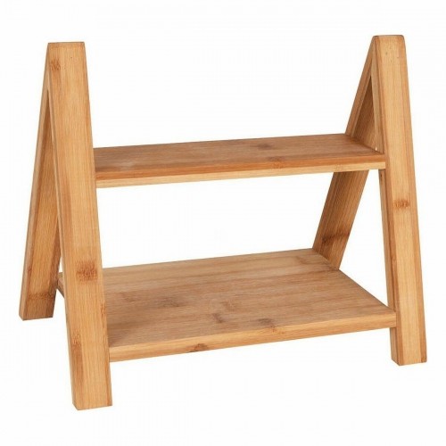 Serving board Viejo Valle Double height Bamboo 33 x 19,5 x 18 cm (2 Units) image 2