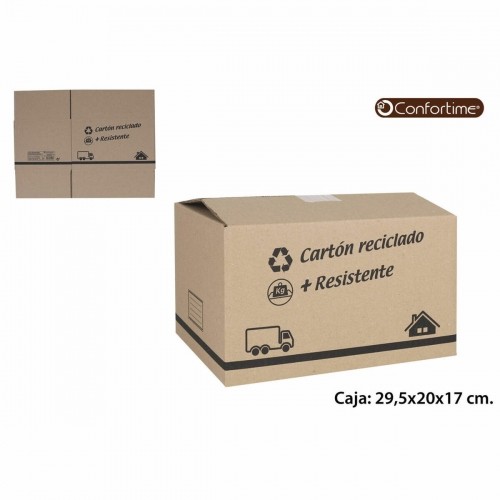 Универсальная коробка Confortime Картон (20 штук) (29,5 x 20 x 17 cm) image 2