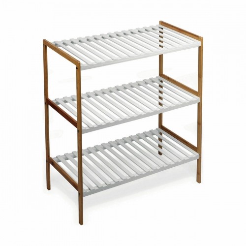 Shelves Confortime White Bamboo 70 x 35 x 76,2 cm (2 Units) image 2