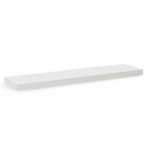 Shelve Confortime Mural MDF Wood Floating White 6 Units 23,5 x 80 x 1,5 cm image 2