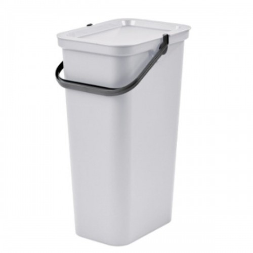 Recycling Waste Bin Tontarelli Moda 38 L White (4 Units) image 2