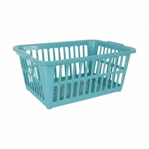 Laundry basket Tontarelli Classic Blue 35 L 58 x 41 x 24 cm (12 Units) image 2