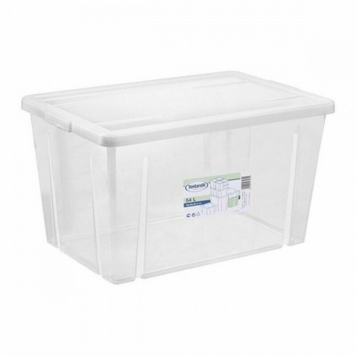 Контейнер для хранения с крышкой Tontarelli Linea box 54 L 59 x 39 x 33 cm (6 штук) image 2