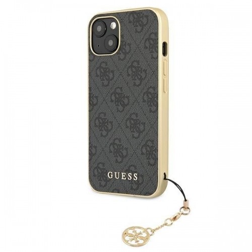 Guess GUHCP13MGF4GGR iPhone 13 6.1 &quot;gray | gray hardcase 4G Charms Collection image 2