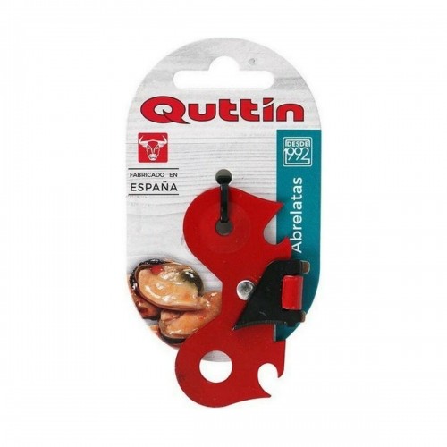 Tin opener Quttin Red Butterfly Foldable 7 x 4 x 0,3 cm (24 Units) image 2