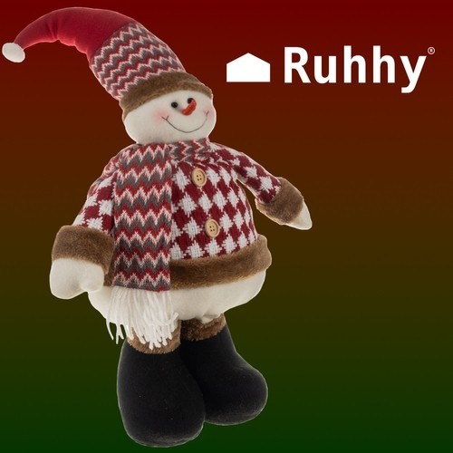 Christmas snowman - telescopic 105cm Ruhhy 22341 (17041-0) image 2