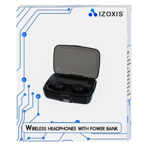 Izoxis Wireless headphones with a power bank (15068-0) image 2