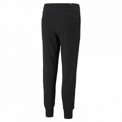 Long Sports Trousers Puma  Ess Sweat Fl Cl  Black Lady image 2