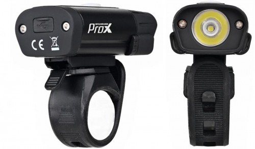 Priekšējais lukturis ProX Hydra II TG3 LED + 2xSMD 400Lm USB image 2