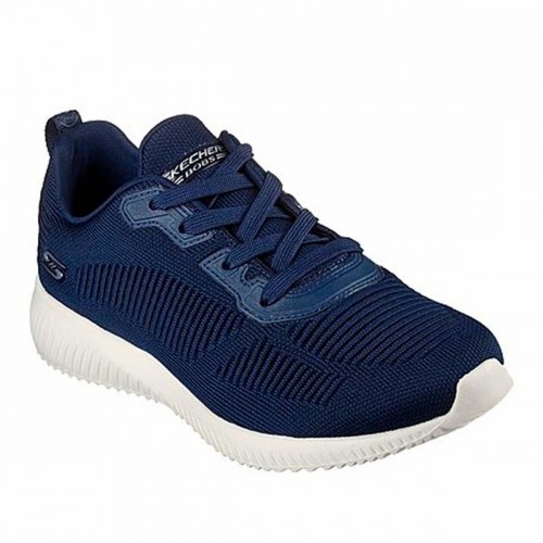 Sports Trainers for Women Skechers Bobs Squad Tough Blue image 2