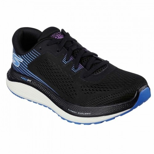 Беговые кроссовки для взрослых Skechers Женщина Чёрный image 2