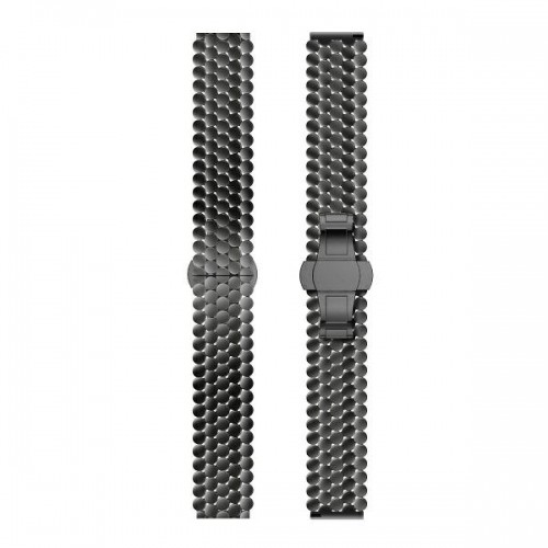 Beline pasek Watch 22mm Metal Honeycomb czarny |black box image 2