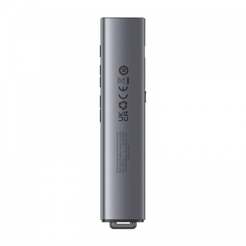 Baseus Orange Dot Multifunctional remote control for presentation, with a red laser pointer - gray image 2