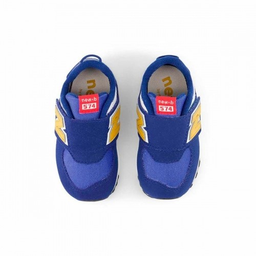 Children’s Casual Trainers New Balance 574 New-B Hook Loop Blue image 2