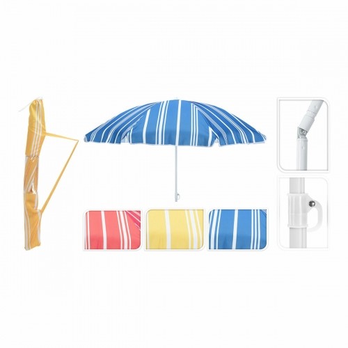 Bigbuy Outdoor Beach umbrella Strīpains Ø 180 cm image 2