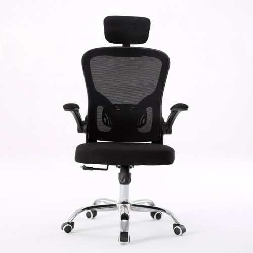 Top E Shop Topeshop FOTEL DORY CZERŃ office/computer chair Padded seat Mesh backrest image 2