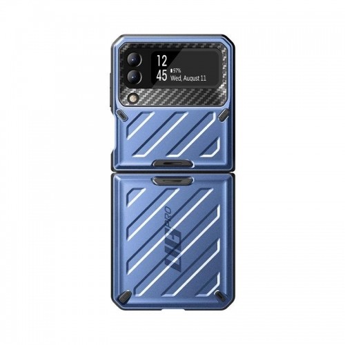 Supcase Unicorn Beetle Pro case for Samsung Galaxy Z Flip 4 blue image 2