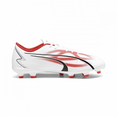 Adult's Football Boots Puma Ultra Play FG/AG White Red image 2