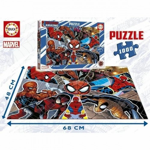 Puzle un domino komplekts Spider-Man Beyond Amazing 1000 Daudzums image 2