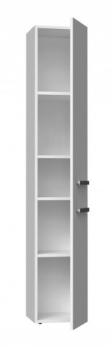 Top E Shop Bathroom cabinet NEL II 31x30x174 cm, matt white image 2
