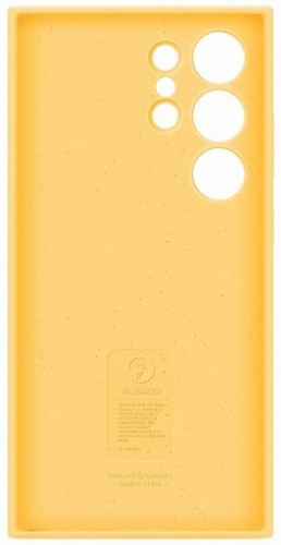 EF-PS928TYE Samsung Silicone Cover for Galaxy S24 Ultra Yellow image 2