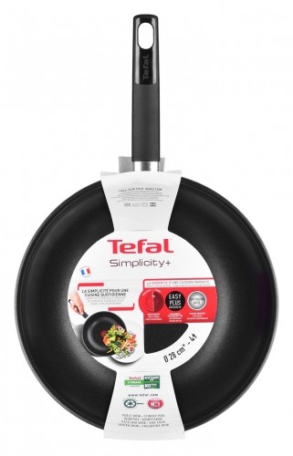 TEFAL Simplicity 28cm wok frying pan B5821902 image 2