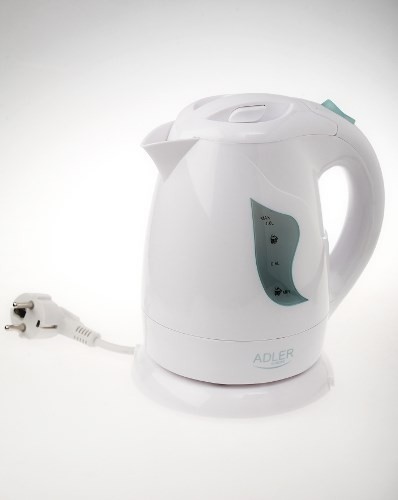 Adler AD 08 w electric kettle 1 L 850 W White image 2