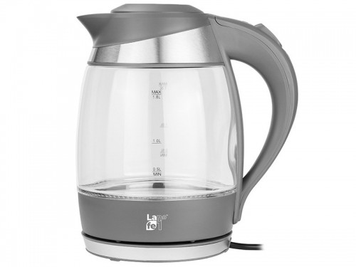 LAFE CEG016 electric kettle 1.7 L 2200 W Grey, Transparent image 2