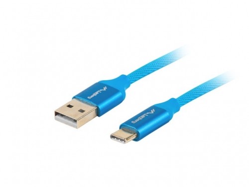 Lanberg CA-USBO-22CU-0005-BL USB cable 0.5 m USB 2.0 USB A USB C Blue image 2