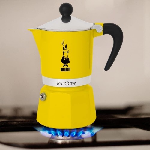 Coffee maker BIALETTI RAINBOW 6TZ 300 ml Yellow image 2