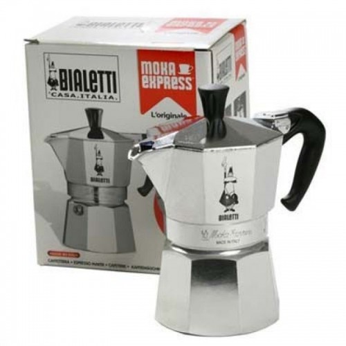 Bialetti Moka Express Moka pot 0.775 L Aluminium, Black image 2